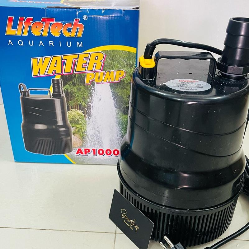 MÁY BƠM LỌC NƯỚC HỒ CÁ CAO CẤP LIFETECH - AP 10000 - CÔNG SUẤT 350W - MÁY BƠM CHÌM BỂ CÁ