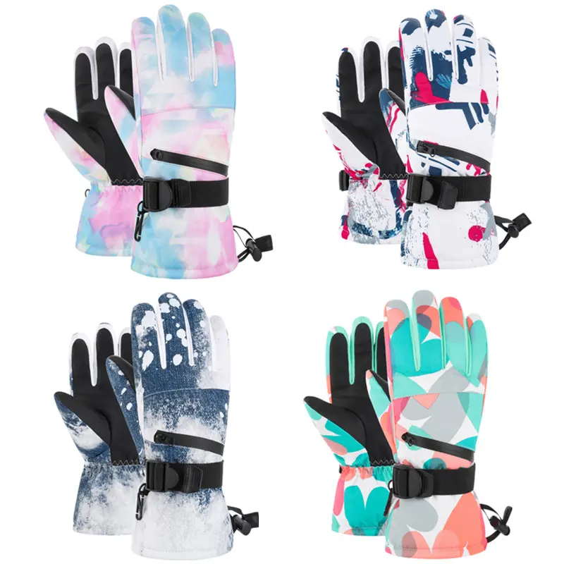 Warm Winter Waterproof Ski Gloves Snowmobile Riding Motorcycle Outdoor Touch Screen Gloves