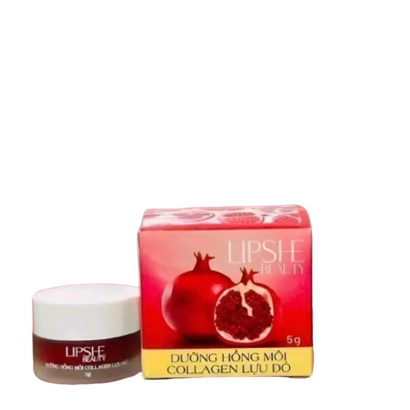 [TẶNG 1 MẶT NẠ] SON  DƯỠNG HỒNG MÔI COLAGEN LIPSHE BEAUTY NAM NỮ DÙNG ĐƯỢC Collagen Skincare Son Môi Cosmetic 0