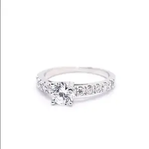 Cincin Mata satu warna silver cincin dewasa