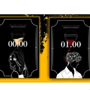 PAKET 2 NOVEL 00:00 & NOVEL 01.00 (AMEYLIA FALENSIA) Soft Cover Resep