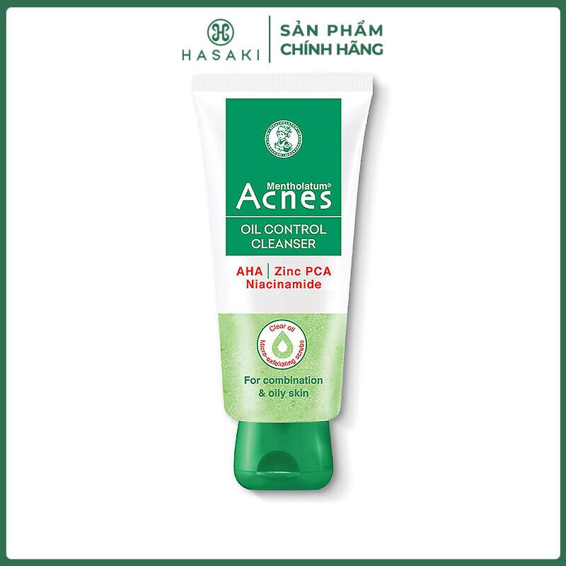 Gel Rửa Mặt Acnes Giúp Kiểm Soát Nhờn 100g | HASAKI BEAUTY Nữ Skincare