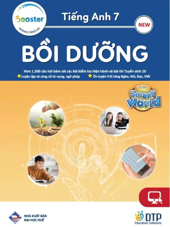 Sách - Dtpbooks - Bồi dưỡng Tiếng Anh 7 i-Learn Smart World