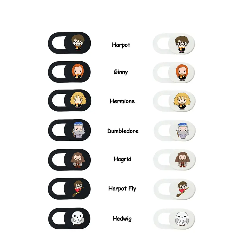 CUSTOM HARRY POTTER PART I PELINDUNG PENUTUP WEBCAM KAMERA COVER CAMERA DEPAN  LAPTOP 0