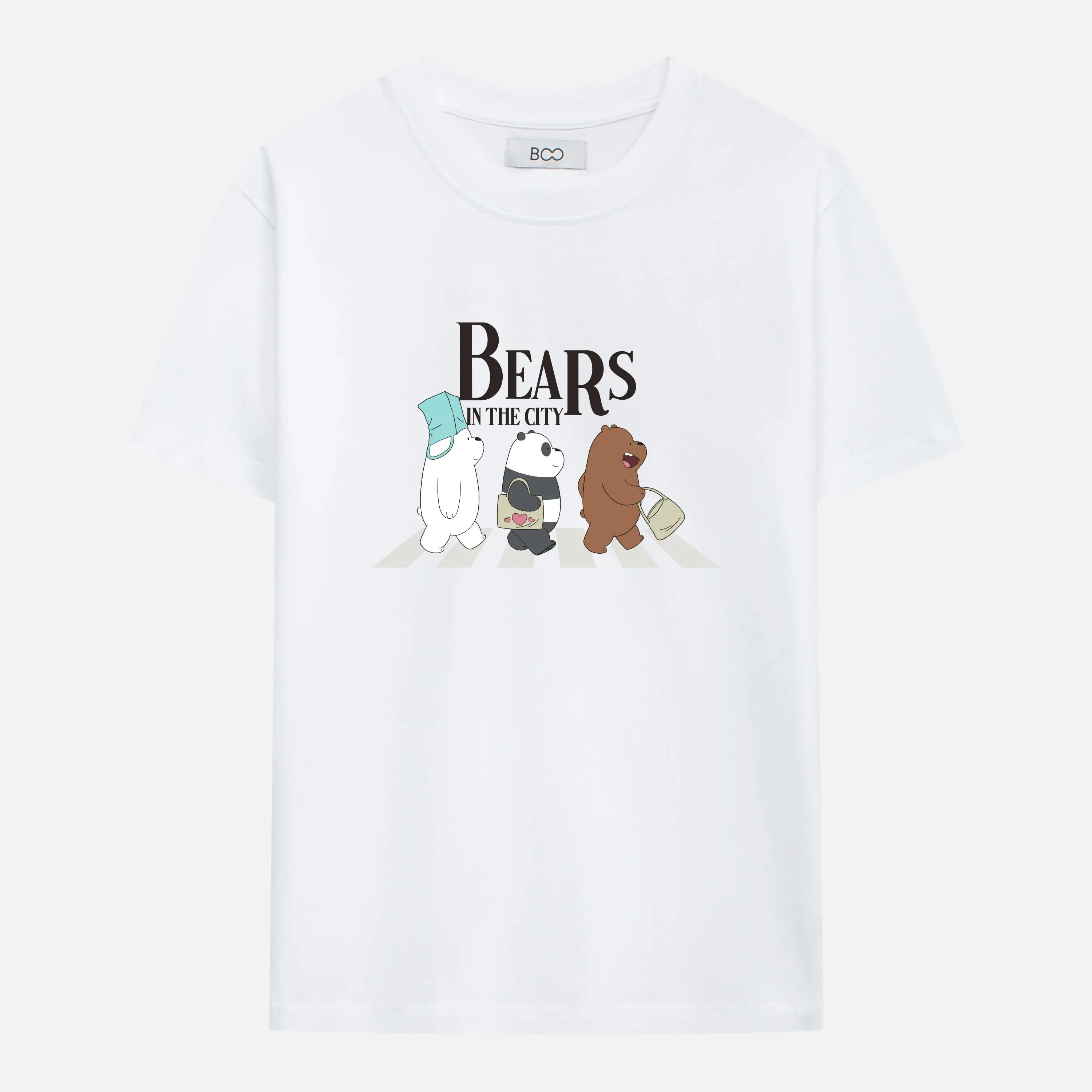 Áo Thun BOO Unisex In Hình Bears In The City Regular Online