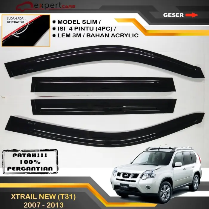 TALANG AIR XTRAIL NEW 2007 2008 2009 2010 2011 2012 T31 MODEL SLIM 3M 0