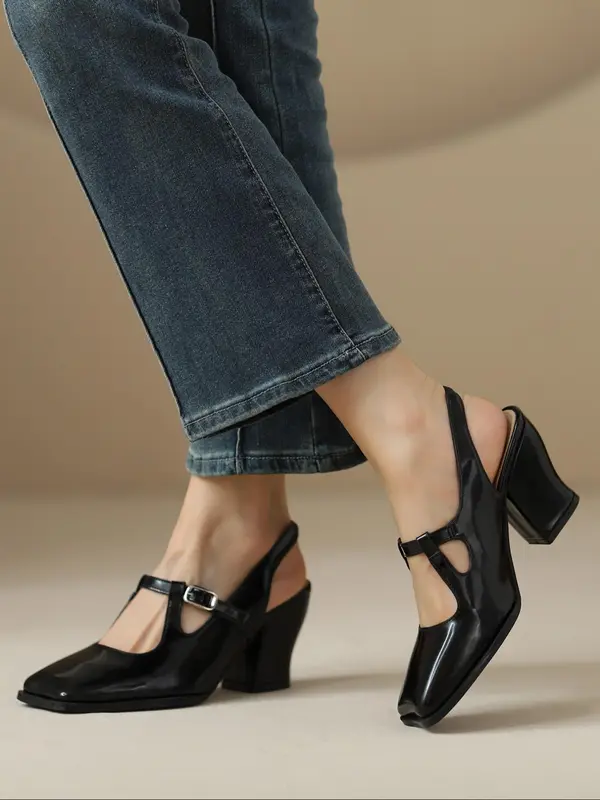 Women's Fashionable Solid Color Stiletto Heeled Sandals, Elegant Pointed Toe High Heel Sandals for Party, Daily Clothing Decor for Women & Girls, Footwear 2