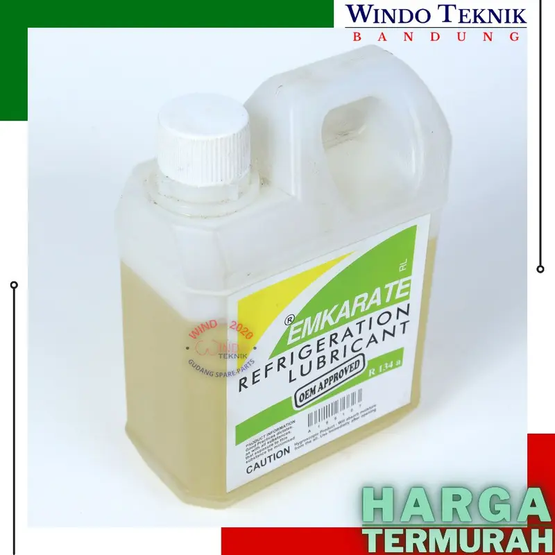 OLI OIL KOMPRESOR EMKARATE R134 A REFRIGRATION | OLI AC | KULKAS 1 LITER 2