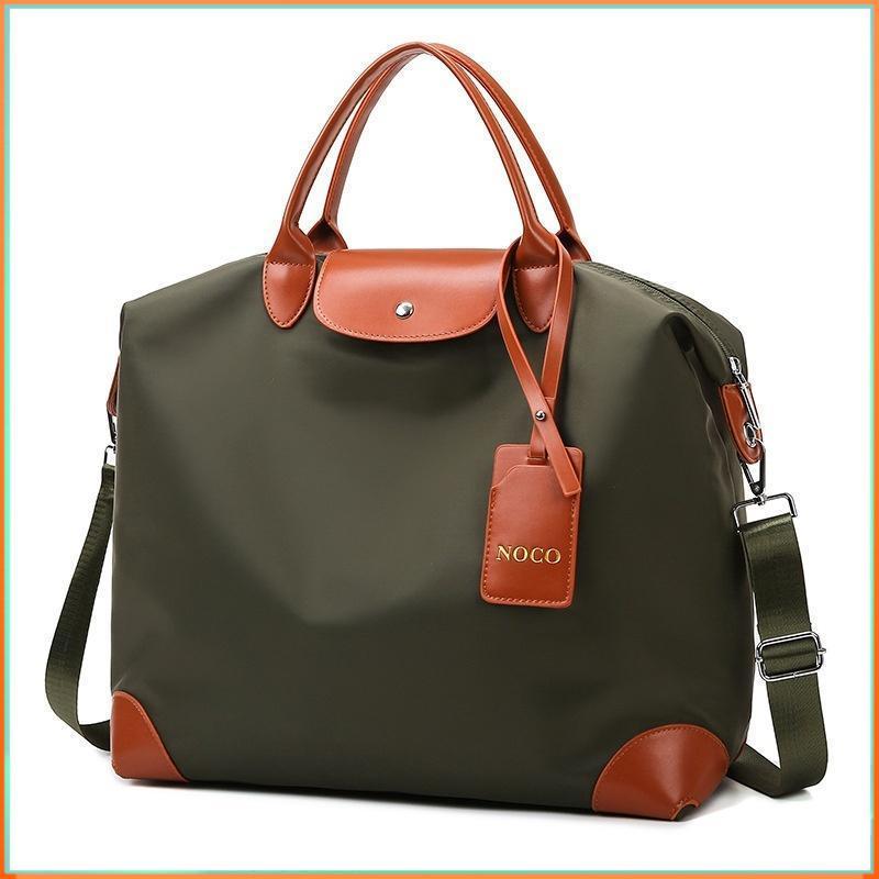 Túi vải thô Oxford chống thấm nước Túi du lịch lớn Túi thể thao đeo chéo một vai dung tích lớn túi đựng đồ tập thể dục Nam Da Bag Balo