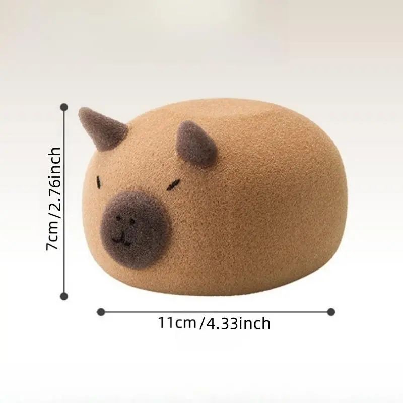 Cute Capybara Design Bath Sponge, 1/2 Counts Soft Bath Sponge, Bathing Accessories for Women & Men, Bathroom Supplies, Personal 1