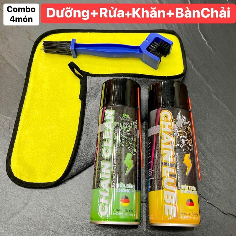 Chai xịt Rửa Sên dưỡng Sên ,duỡng nhám và xà bông của SprayKin. Kèm khăn 3M x it