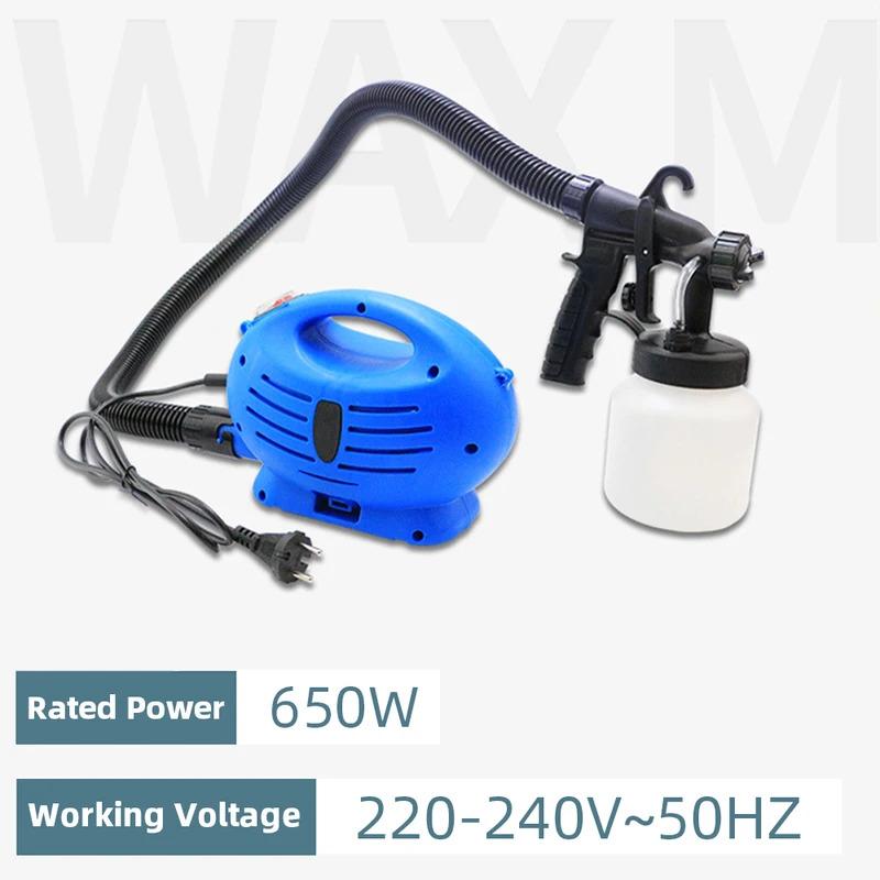 Electric Paint Spray Gun High-Pressure Electric Spray Gun Atomization Sterilization Portable Small Paint Automatic Spray Gun 2