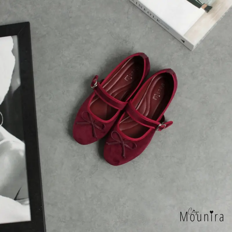THALYA Sepatu Mary Jane Flat Wanita By Ceisya Mounira 5