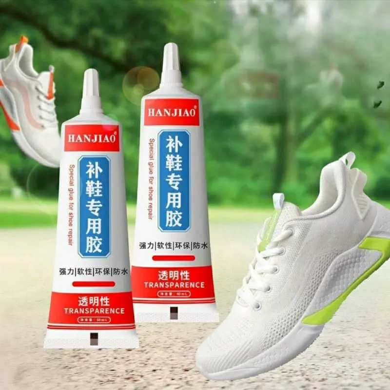Lem Sepatu Baihere 60ml Super Kuat Penambal Sol Sendal Heels Tahan Air Resin