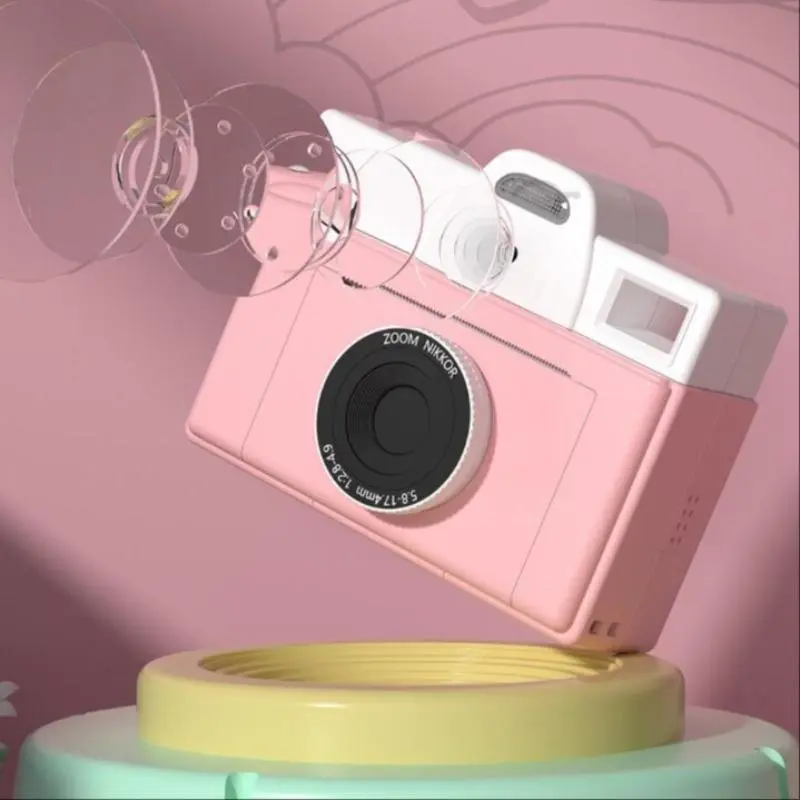 KGG Instant Print Camera, USB Rechargeable Digital Camera with Lanyard, Instant Photo Student Printing Camera Toy, Gift for Boys & Girls 2
