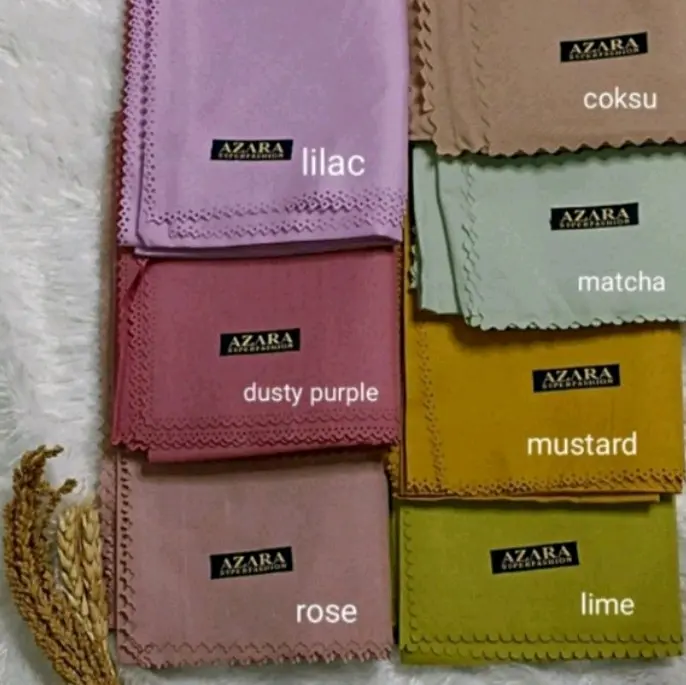 hijab polos segiempat azahra