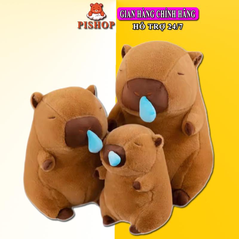 Gabotabo - Tổng Hợp Các Mẫu Gấu Bông Hot Hit - Capybara, Lena, Gián Tiểu Cường, Khủng Long Đuôi Tim, Vịt Vô Tri, Thú Nhồi Bông Không Phát Nhạc Toy Đồ Chơi