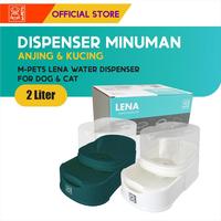 Gambar M-Pets Lena Water Dispenser 2 Liter / Tempat Minum Anjing Kucing - dispenser minuman untuk hewan  dari M-Pets Volk Pets Indonesia Kota Tangerang 3 Tokopedia