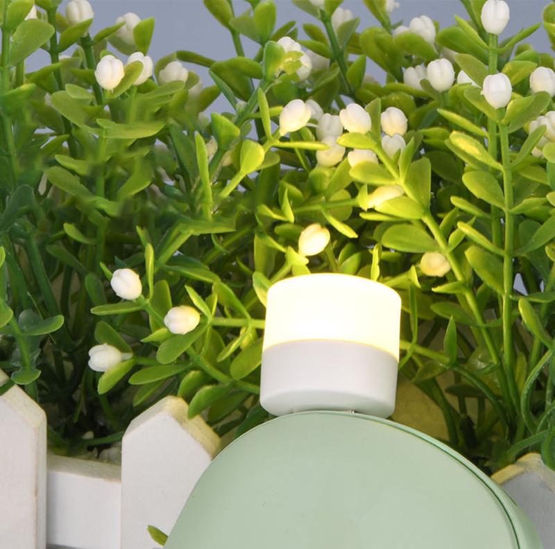 Product Introduction of 【COD】USB Portable LED Lamp Mini Night Light Small Round Lamp Computer Mobile Power Light 21