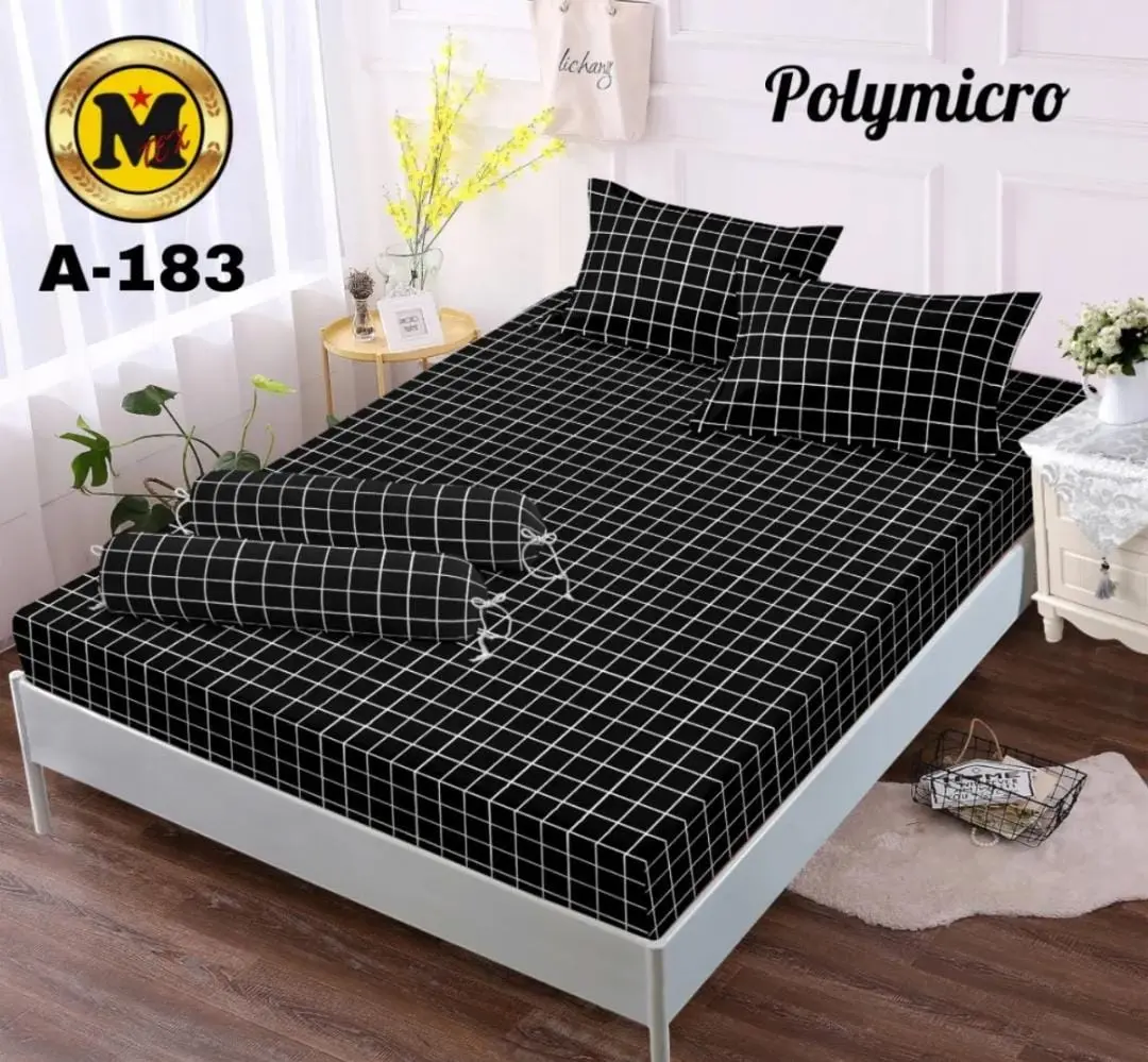 Sprei seprei Aesthetic Kotak kotak Ala Korea 1 set sarung bantal dan guling ukuran 180x200 160x200 120x200 tidak panas tidak luntur