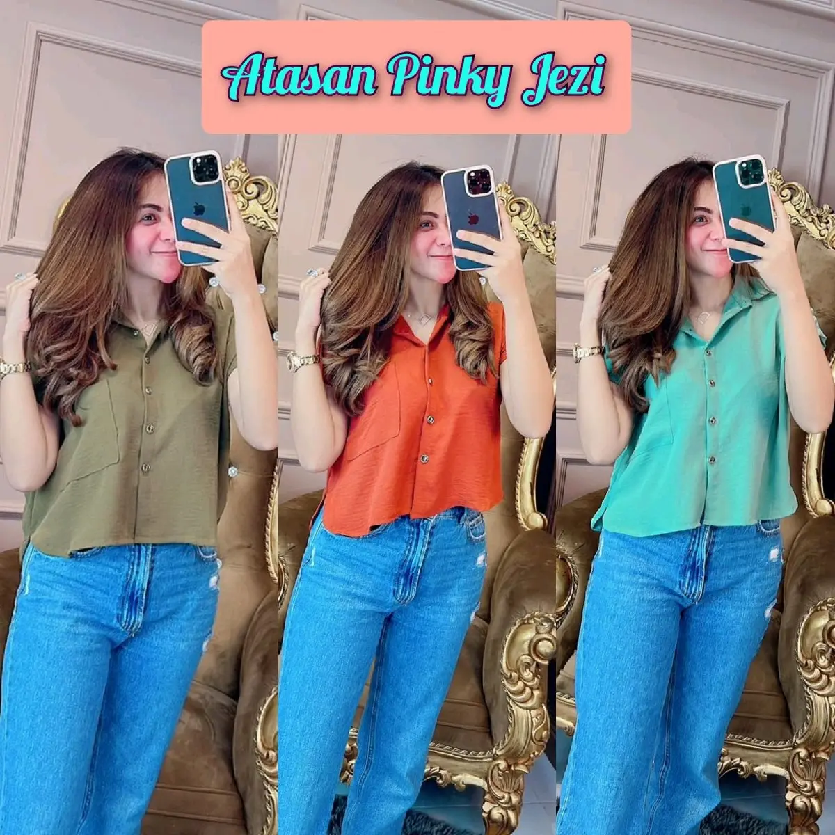 Crop top Pingky Jezi RGB