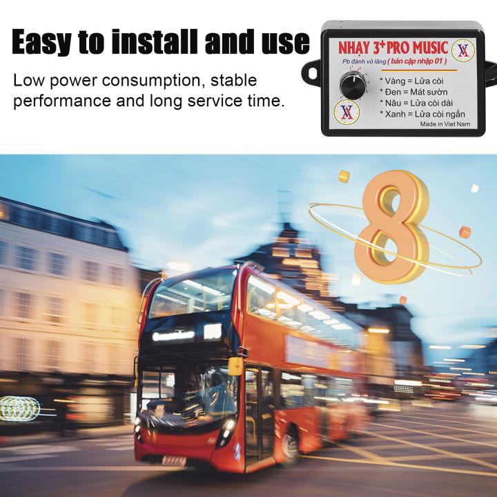 Original Universal 12v24v Nhay 3+Pro Music rapid relay for truck car Horn motor tunebox Relay Box 1