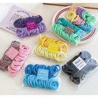 Gambar IK181 Ikat Rambut Wanita Donat Korea Isi 50 Karet Elastis Fashion Women Hair Accessories - mix gelap dari Ennwen Online Store Kota Administrasi Jakarta Barat 1 Tokopedia