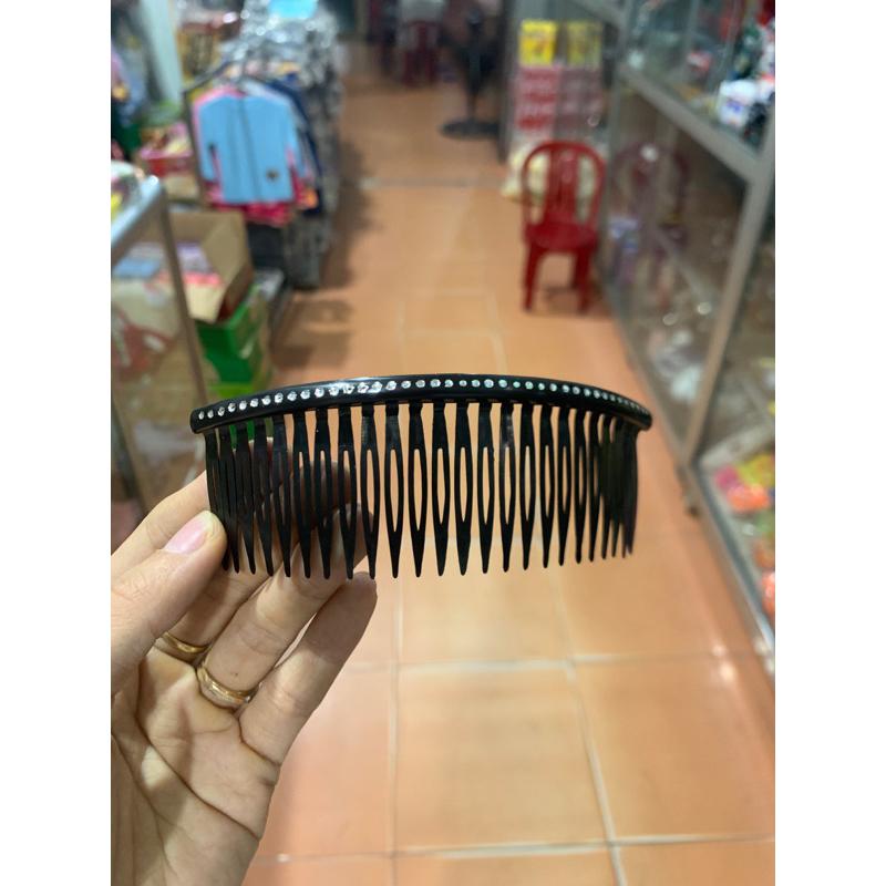 sỉ lố 12 chiếc Xước tóc mái, xược tóc nửa đầu nhựa dẻo 1