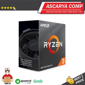 AMD RYZEN 3 4100 | Processor AMD AM4 Zen 2 Renoir 4 Cores 8 Threads - Tray