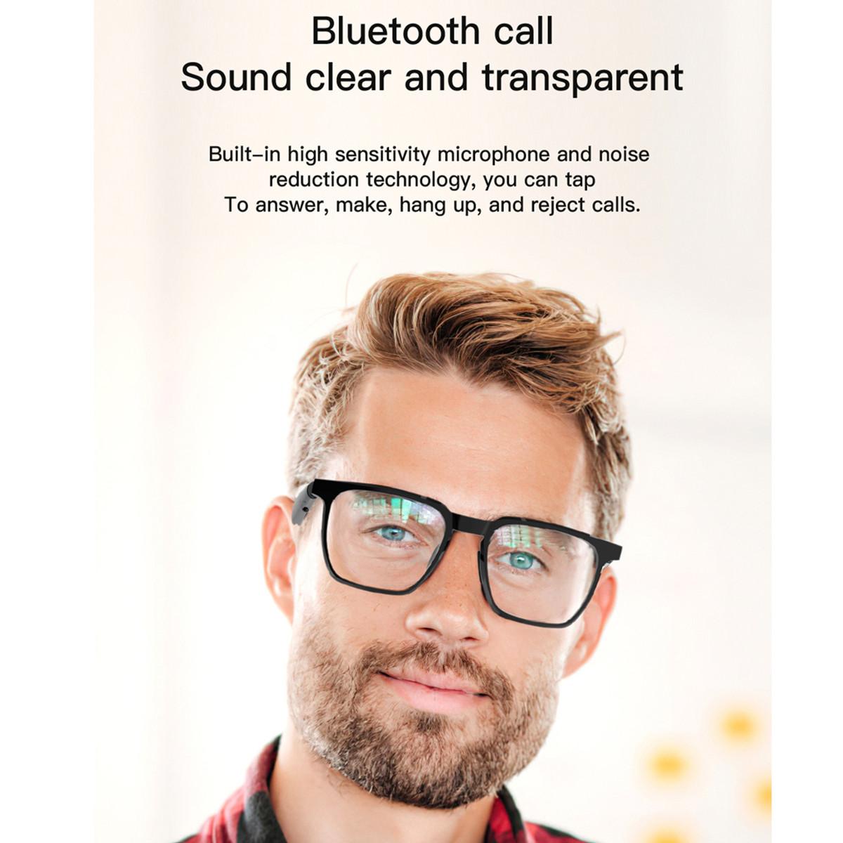 AI Smart Translate Eyeglasses Receive Call Voice Assistatn Listen Songs Anti Blue Light Noise Canceling Smart Glasses for Man - Image 3