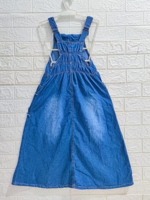 RKPJ/rok kodok panjang jeans anak perempuan/ overall jeans / termurah overall panjang semata kaki berkualitas /KELMOSHOP JEANS Perempuan Fashion Perempuan 1
