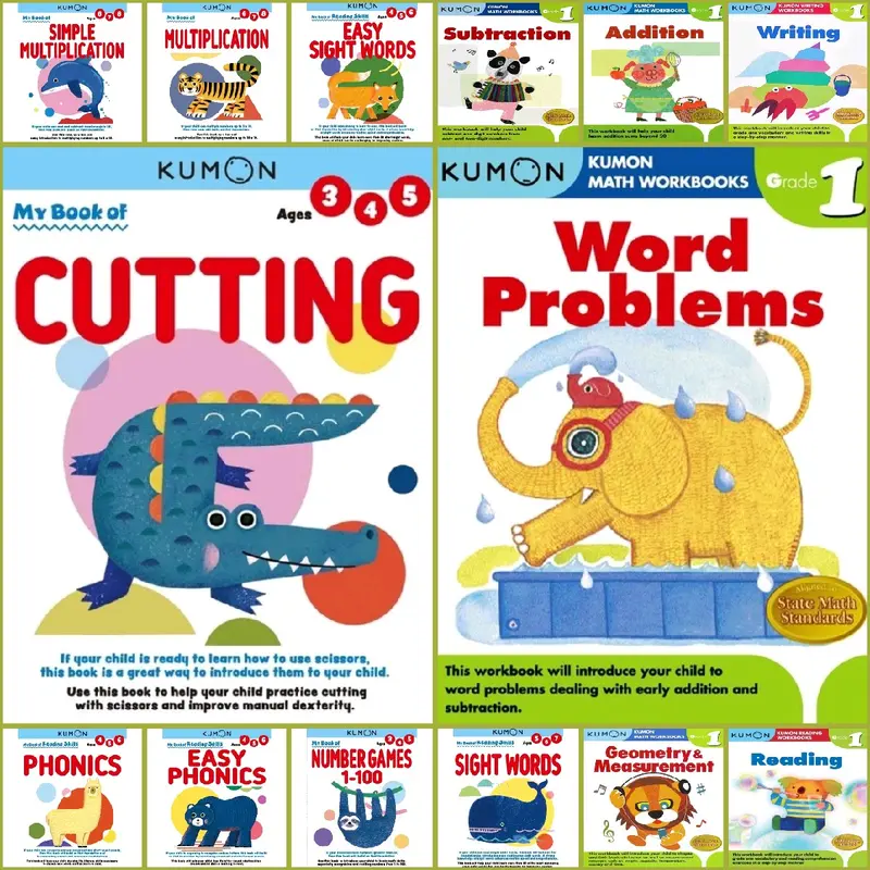 KUMON Work Book Series Buku Edukasi Anak 0