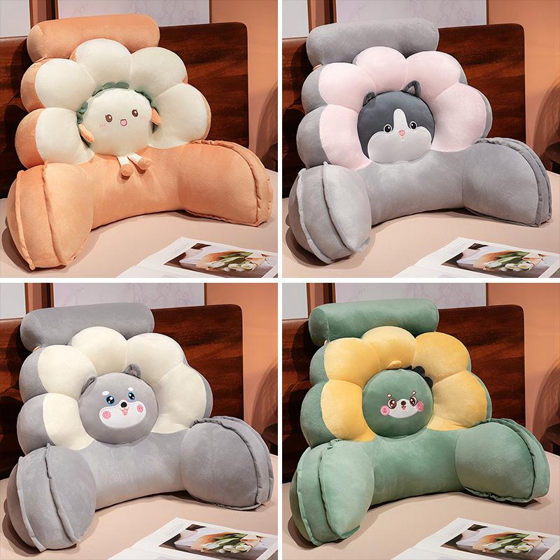 Product Introduction of Flower Office Waist Cushion Cushion Waist Support Long-Sitting Artifact Waist Support Pillow Chair Sofa Seat Back Cushion 10
