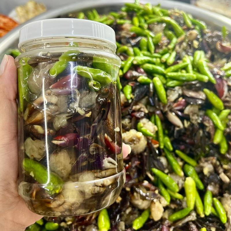 Mắm ba khía sữa trộn sẵn gia vị 1hủ 500 gram