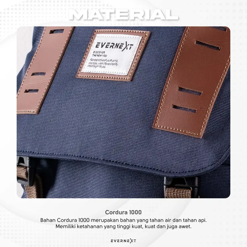 EVERNEXT Tas Ransel Pria Backpack Outdoor Arlo Tas Punggung Laptop Pria Tas Sekolah Kuliah Distro Terbaru 7