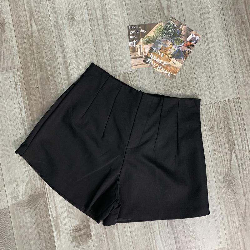 COMBO 2 Quần Short Đùi 2 Lớp BIG SIZE Cạp Siêu Cao Vải Kaki Giãn Chuẩn Form TA-95 Nữ Pants Women Lưng Cao Jean