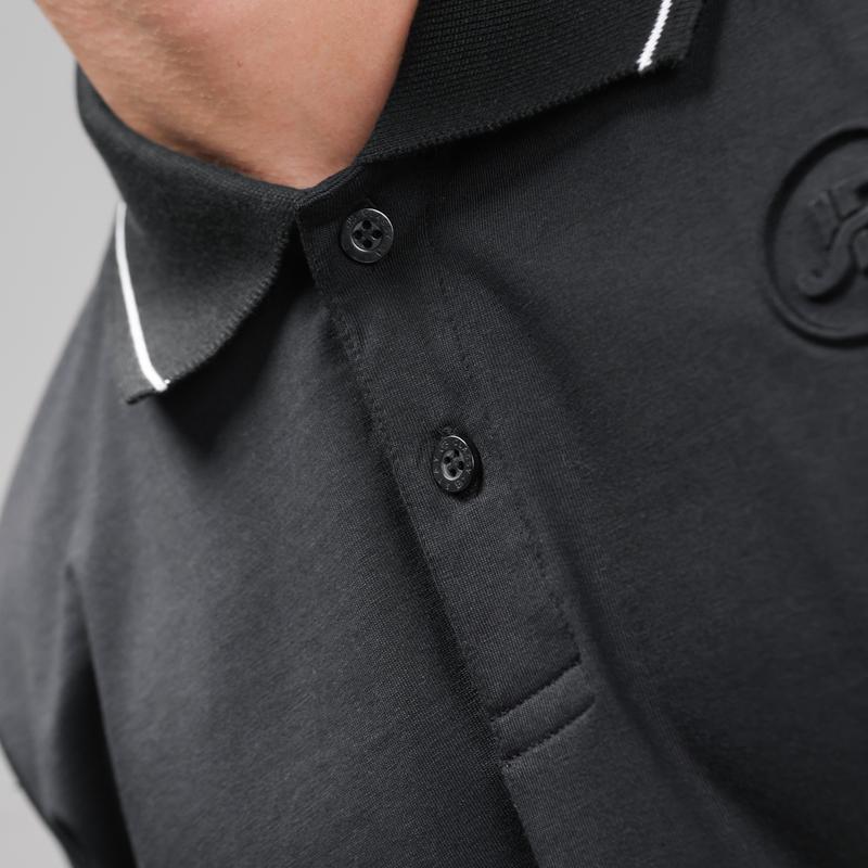 JB Polo Shirt Black Stripe 5