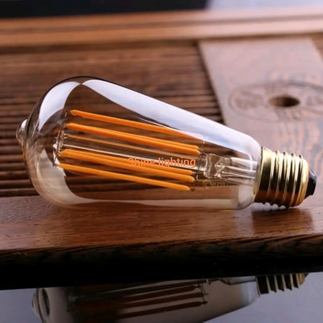 Bohlam filamen LED 4watt warmwhite ST64