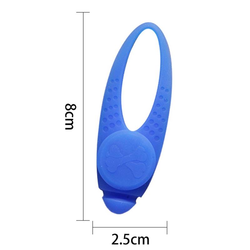 Product Introduction of Pet Dog Puppy Collar Necklace Led Collar Pendant Pet Safety Flashing Glow Light Blinking Soft Silicone Hanging Decoration Pet 23