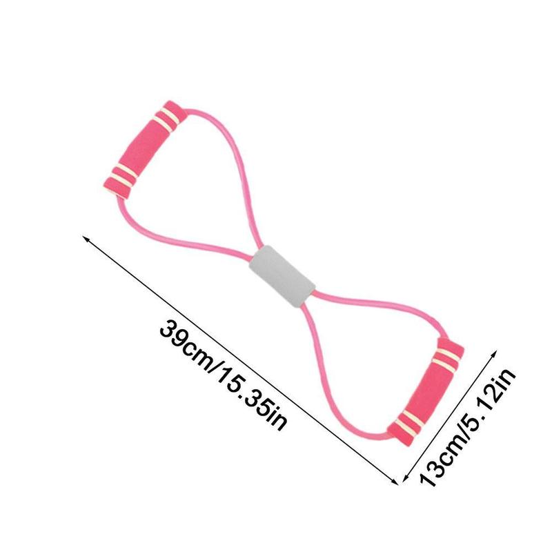 Product Introduction of 8-figure Puller Pull Belt Yoga Chest Expansion Home Elastic Back Shoulder Belt Open Belt Beauty V0C5 0