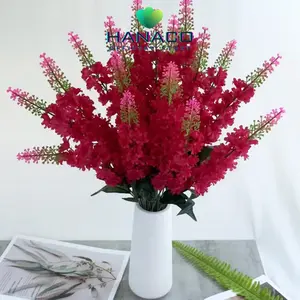 [COD] HANACO - Bouquet bunga CIN5cbg ANNA MARIE HYACINTHUS Eceng Gondok Artifisial Dekorasi