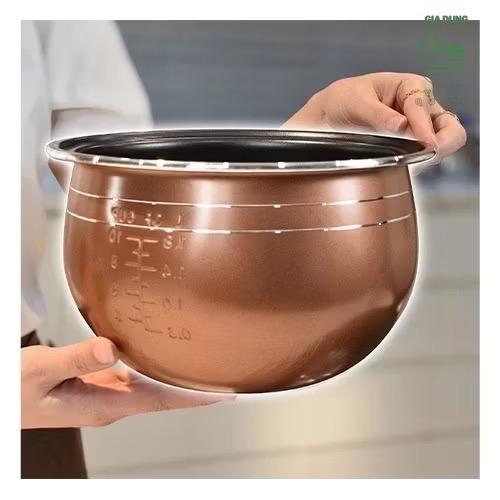  Lòng nồi cơm điện chống dính Lõi thay thế nồi cơm hợp kim nhôm cao cấp 1L 1.2L,1.8L 2L 2.2L 