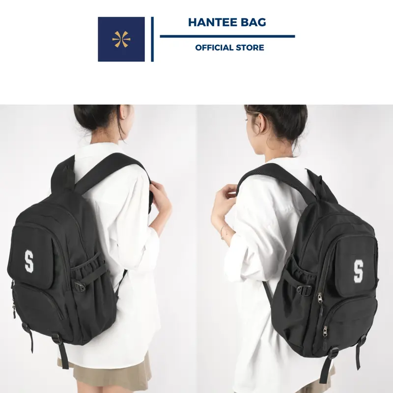 [Hantee Bag ] Balo Nữ Thời Trang Họa Tiết Đi Học, Đi Chơi, Du Lịch - Dễ Thương Là Sự Lựa Chọn Hoàn Hảo Cho Các Bạn Trẻ Năng Động  BL009 7