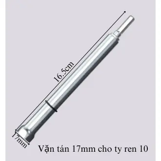 Tuýp vặn tán ốc  - Dụng cụ vặn tán ốc ốc nghiệp 10/13/17mm 5