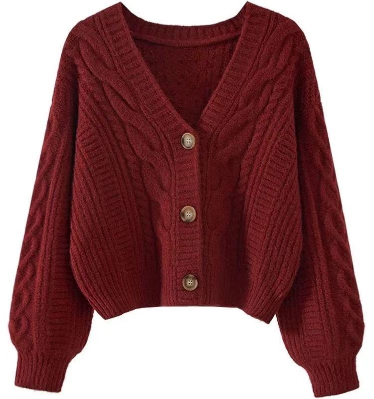 Product Introduction of Áo Cardigan Dệt Kim, Cổ Chữ V, Phong Cách Cổ Điển Bó Sát, Áo Len Ngắn Cho Nữ, Dáng Rộng Vừa Vặn, Mỏng, Thích Hợp Cho Mùa Xuân Và Mùa Thu, Phù Hợp Với Phong Cách Phương Tây 13