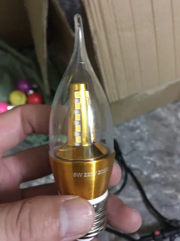 Combo 3 dây 10m 20 đui kèm bóng 3w trắng, 3w nắng vàng, edison, 1w chanh, 3w đa sắc (tặng thêm 3 bóng) den  led 1