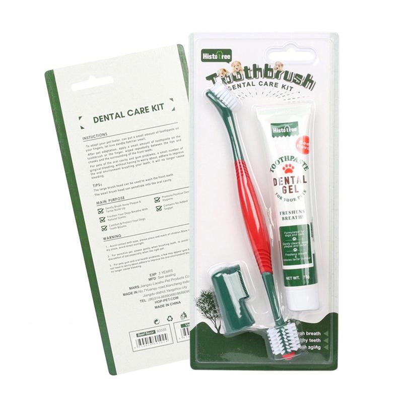 Product Introduction of 1pc Pet Toothpaste Toothbrush Set 360° Cat Dog Dental Cleaning Supplies Pet Oral Brush Clean Y2W1 27
