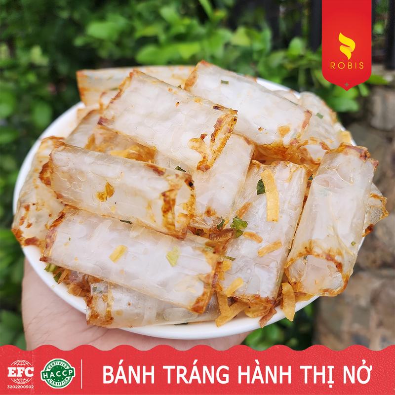 Xâu Bánh tráng Robis ăn vặt siu ngon. Đồ ăn vặt Snacks Food mứt  chuối 8