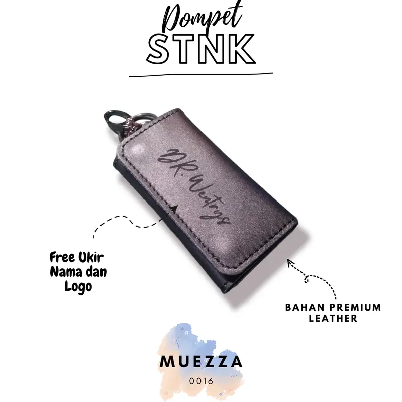 Dompet STNK Mobil Kulit Sapi Asli Free Ukir Nama Car Kendaraan 3