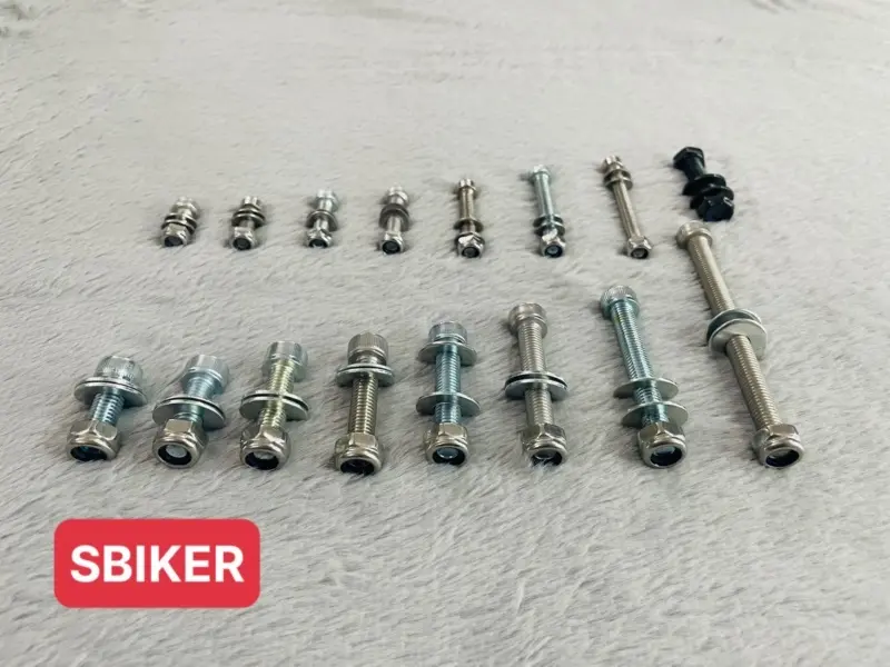 Ốc lục giác gắn cảng GIVI 6li, 8li dùng găn cảng givi